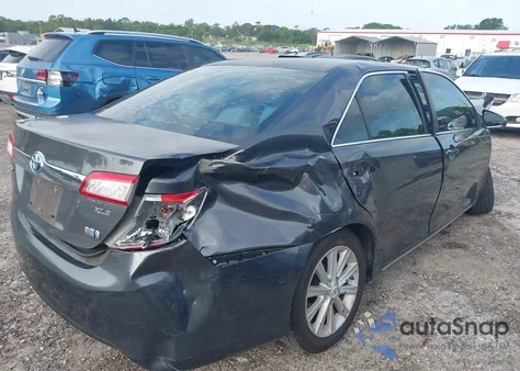 2012 Toyota Camry Hybrid Xle z USA, uszkodzony, nr VIN 4T1BD1FK9CU052649